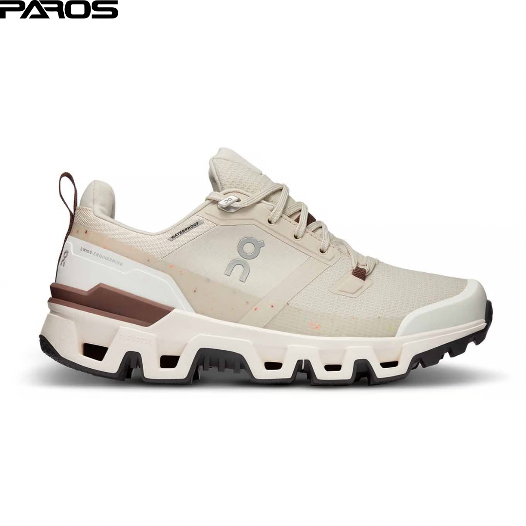 ON Cloudwander Waterproof “Sand / Ivory”