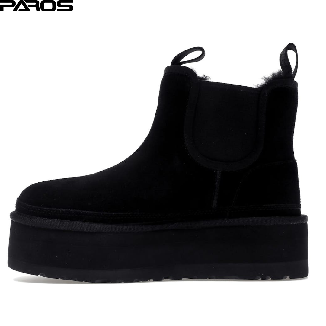 UGG Neumel Platform Chelsea Boot Black