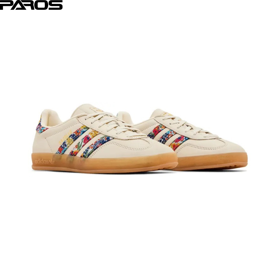 Liberty London x Adidas Gazelle Indoor 'Floral Embroidery - Off White'