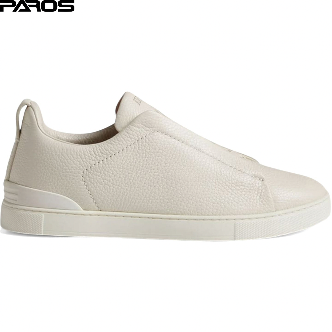 Zegna Deerskin Triple Stitch “White”