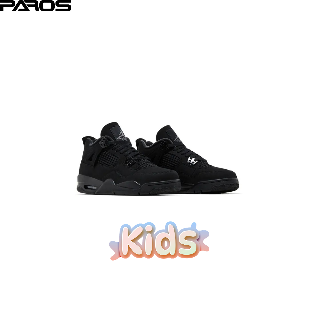 Air Jordan 4 Retro GS 'Black Cat'