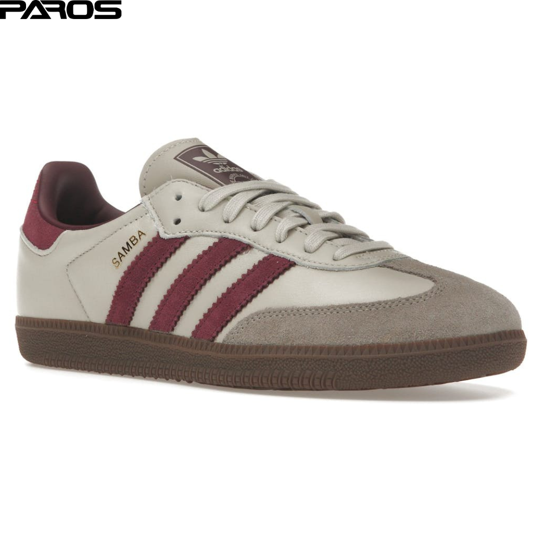 Samba OG 'Putty Grey Maroon'