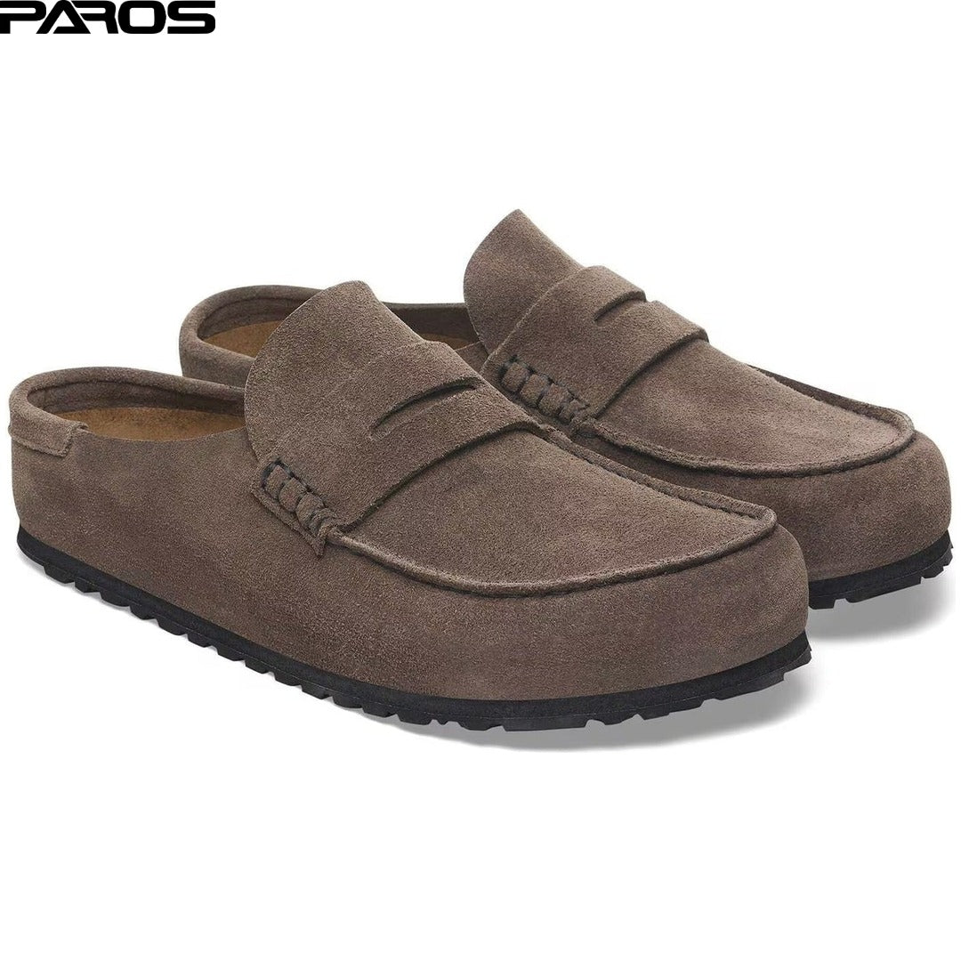 Birkenstock Naples Wrapped 'Concrete Grey'