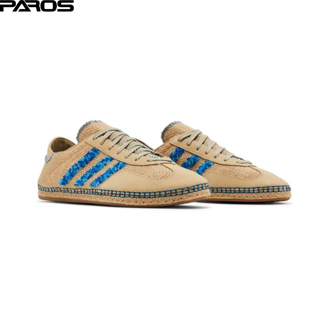 CLOT x Adidas Gazelle 'Linen Khaki Light Blue'