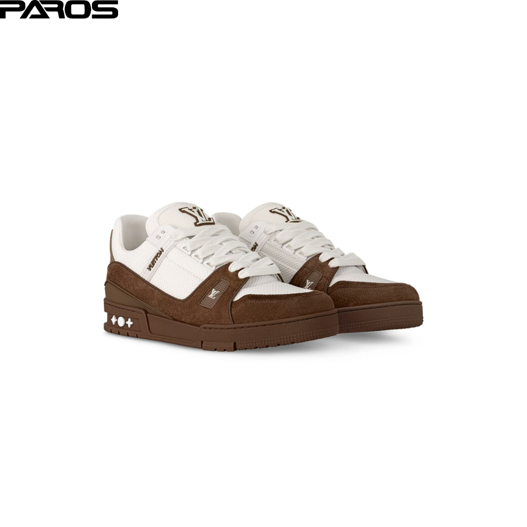 Louis Vuitton Trainer 'White Brown'