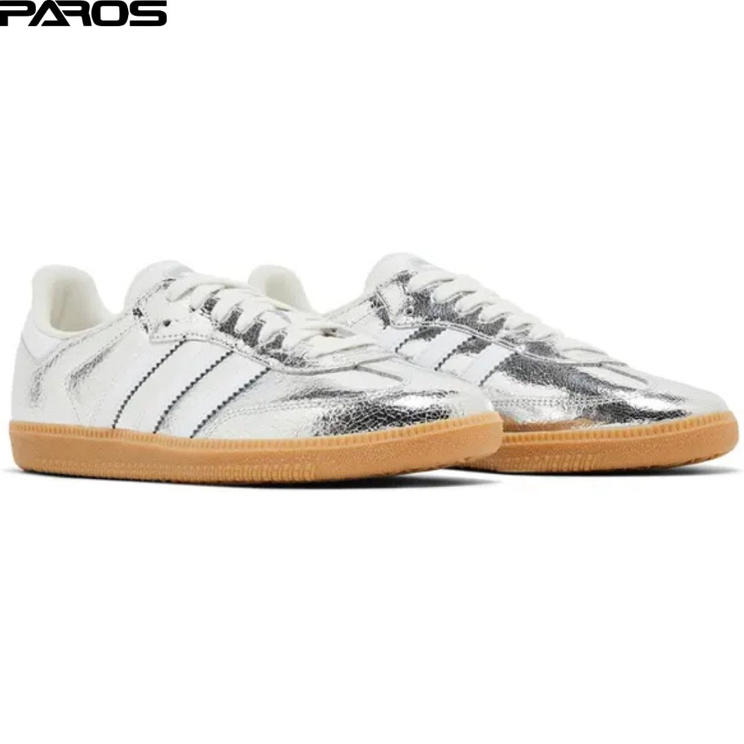 Samba OG 'Silver Metallic Cracked Leather'