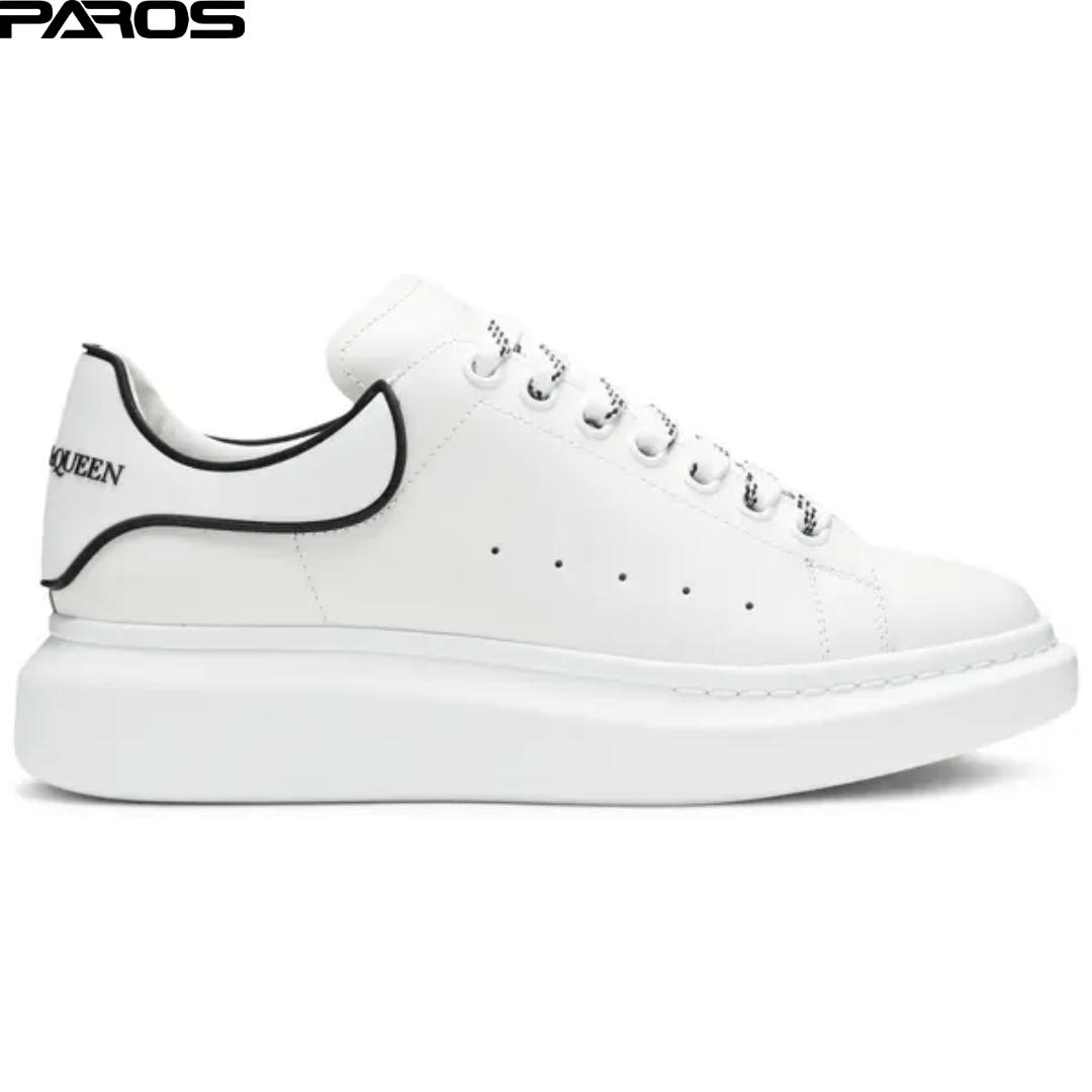 Alexander McQueen Oversized Sneaker 'New Tech Calf - White Black'
