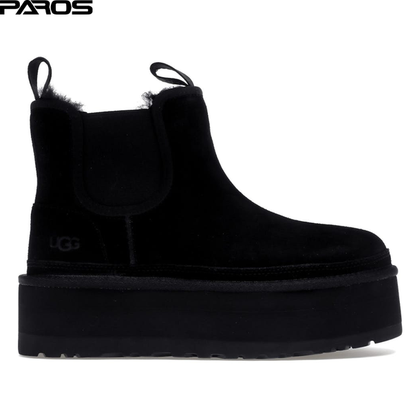 UGG Neumel Platform Chelsea Boot Black