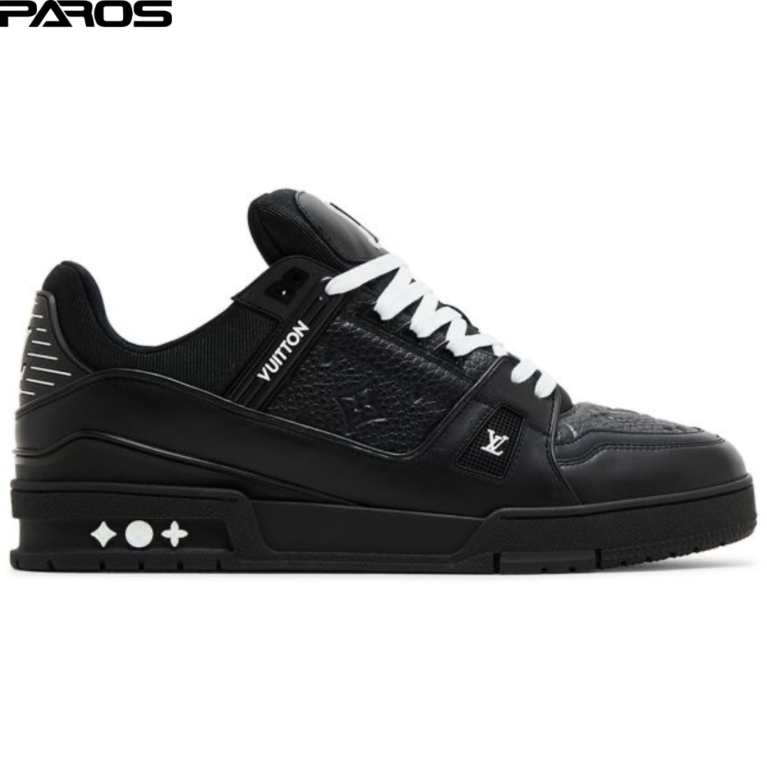 Louis Vuitton Trainer 'Embossed Monogram - Black'