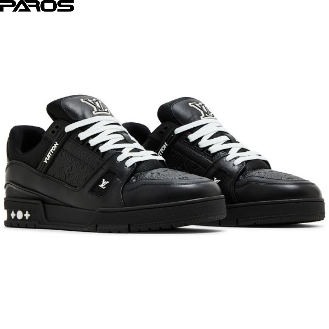Louis Vuitton Trainer 'Embossed Monogram - Black'