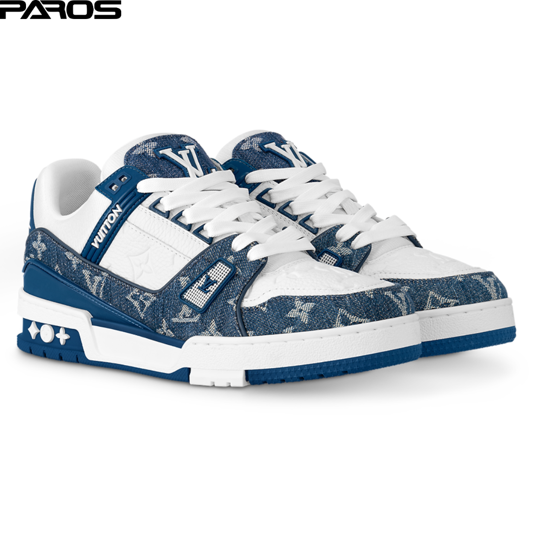 Louis Vuitton Trainer 'Monogram Denim - Light Blue'