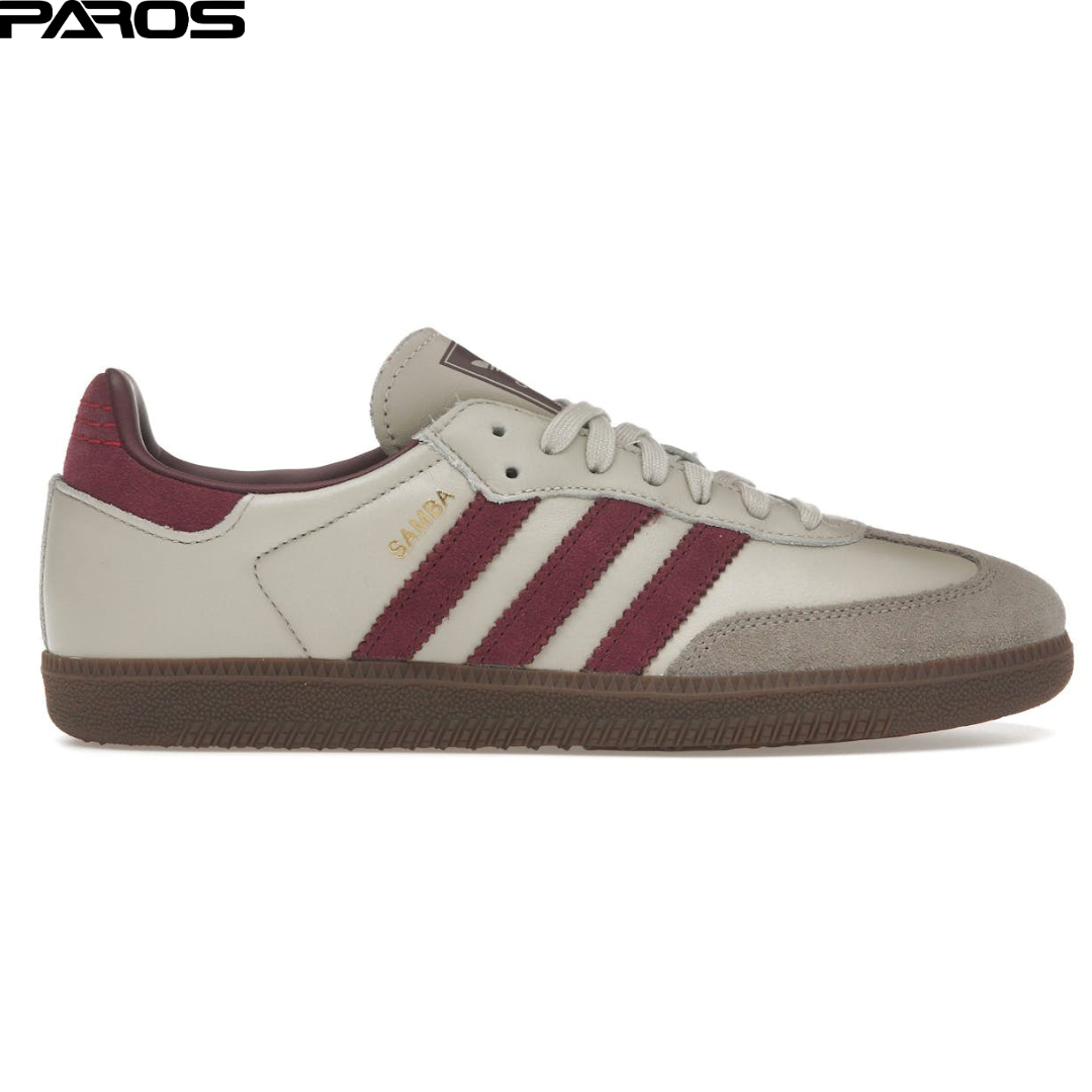 Samba OG 'Putty Grey Maroon'
