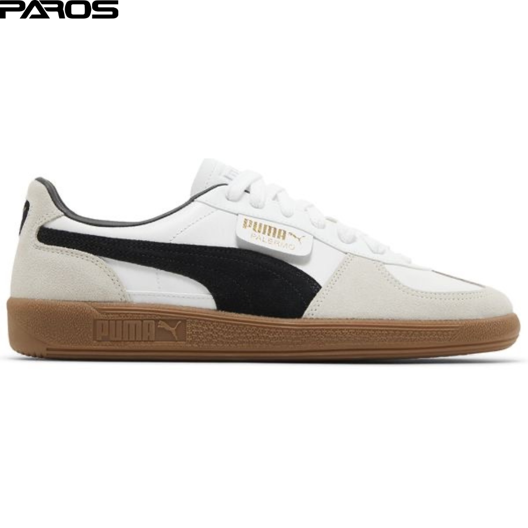 Puma Palermo Leather 'White Black Gum'