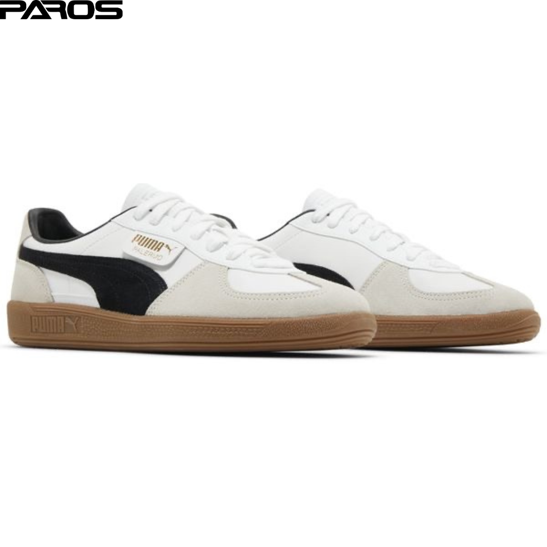 Puma Palermo Leather 'White Black Gum'