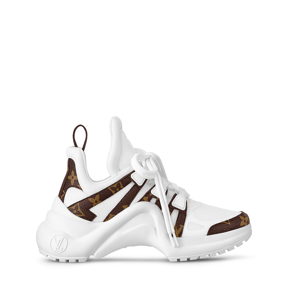 Louis Vuitton Wmns Archlight Sneaker 'White Brown'