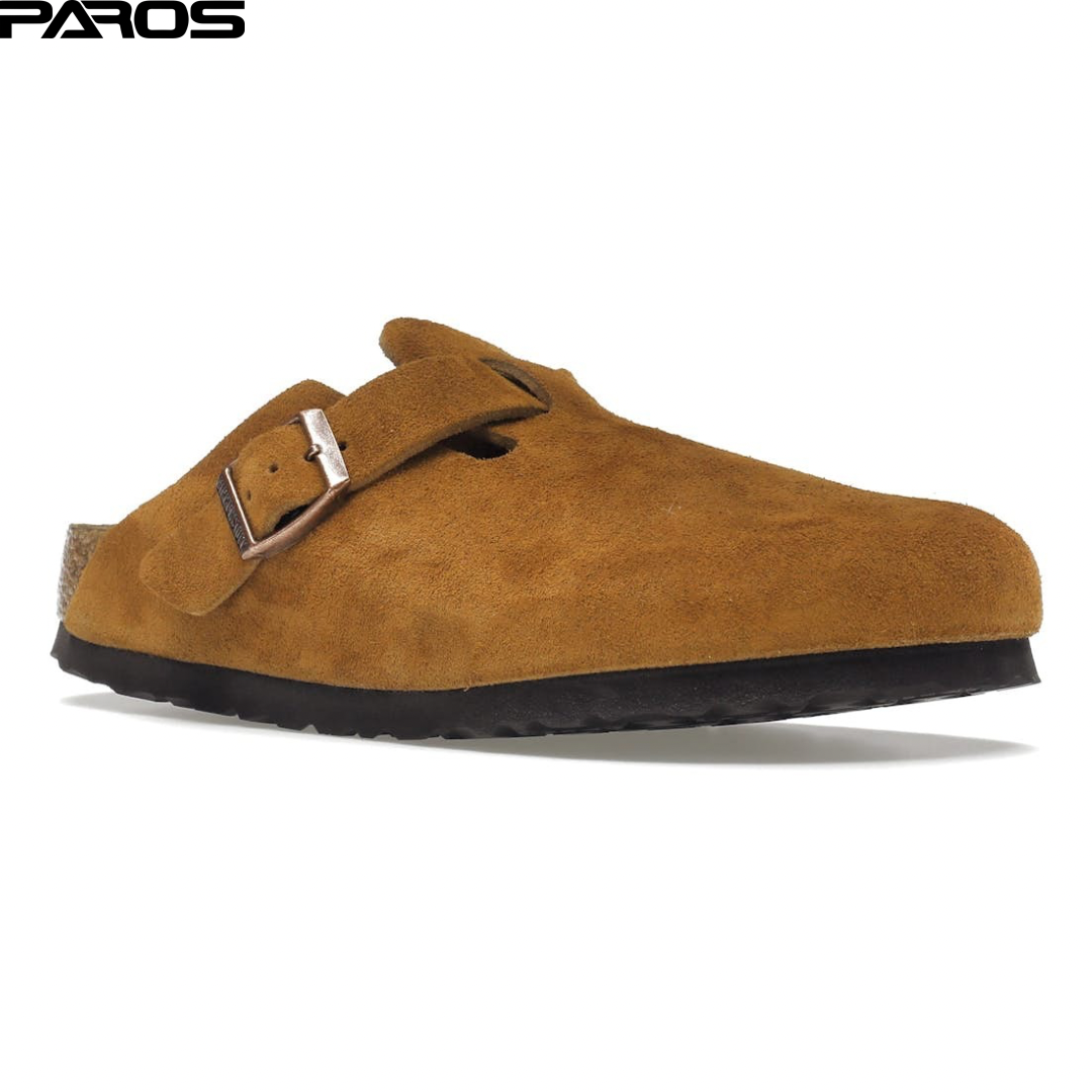 Boston Soft Footbed Suede 'Mink'