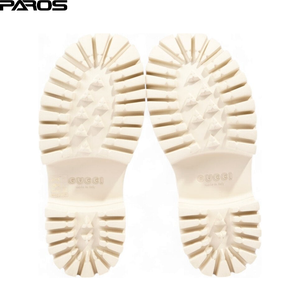 Gucci Elea Perforated Rubber Platform Mule 'White'