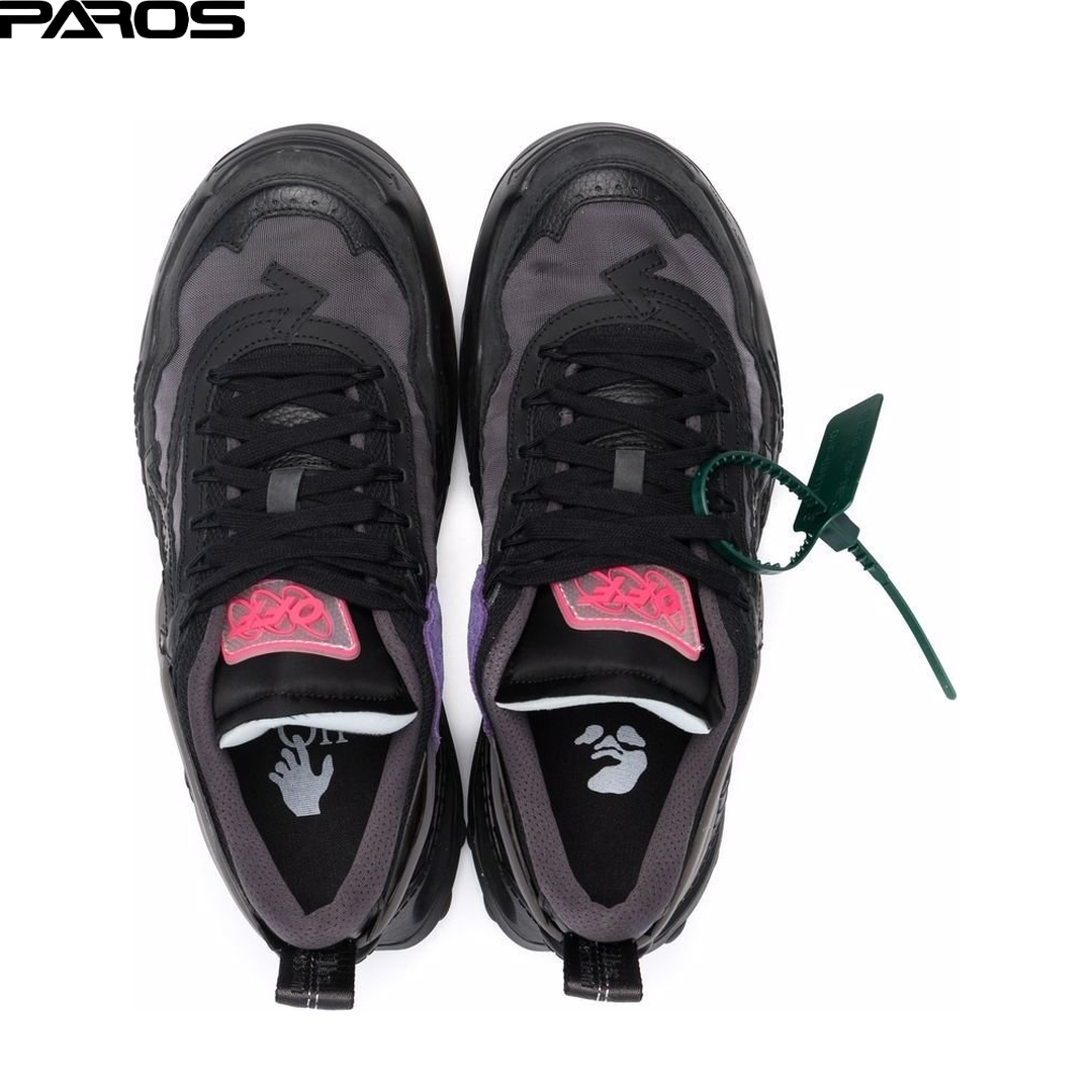 Off-White ODSY-1000 'Black Grey Fuchsia'
