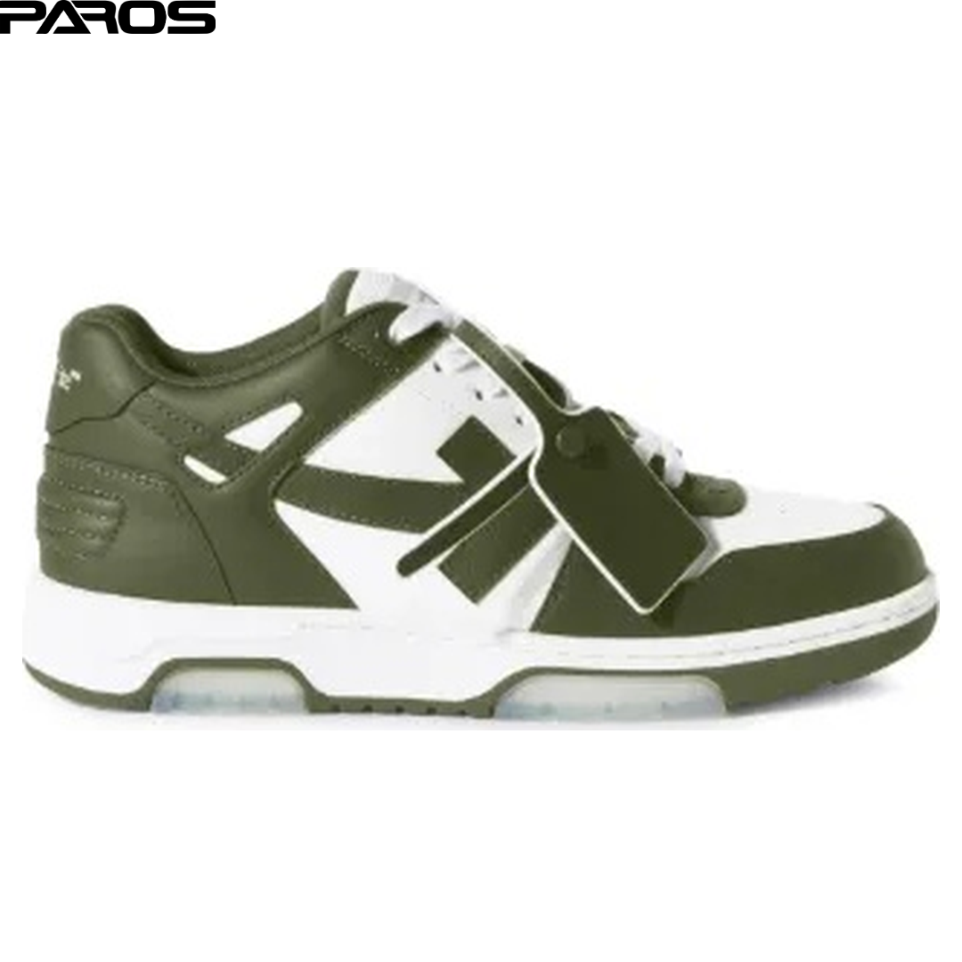 Off-White Out Of Office 'Military Green White'