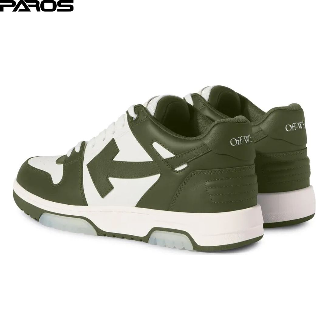 Off-White Out Of Office 'Military Green White'