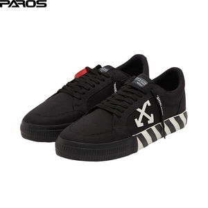 Off-White Vulcanized Low Canvas 'Black White'