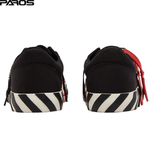 Off-White Vulcanized Low Canvas 'Black White'