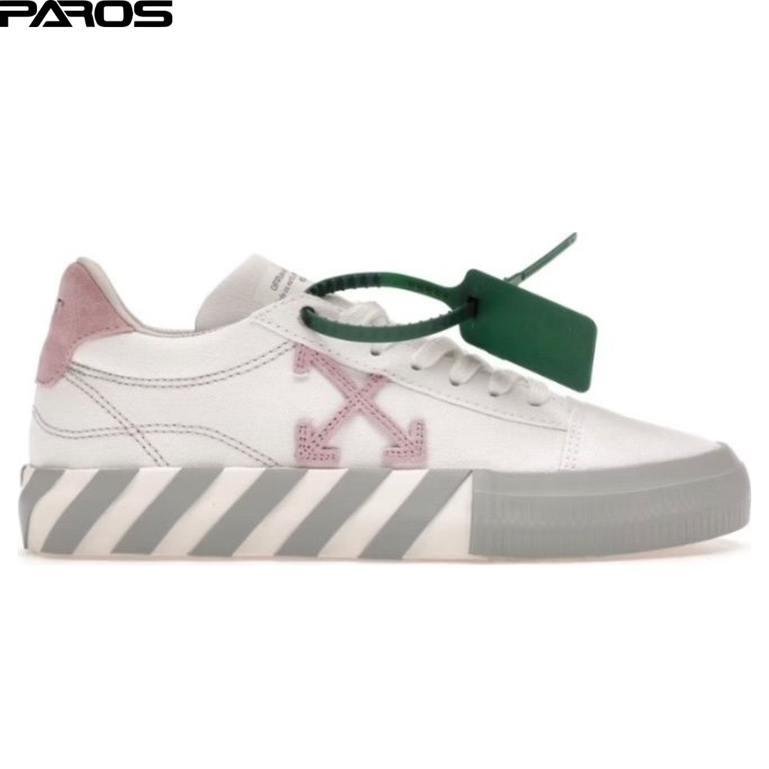 Off-White Vulcanized Low 'White Light Pink Grey'