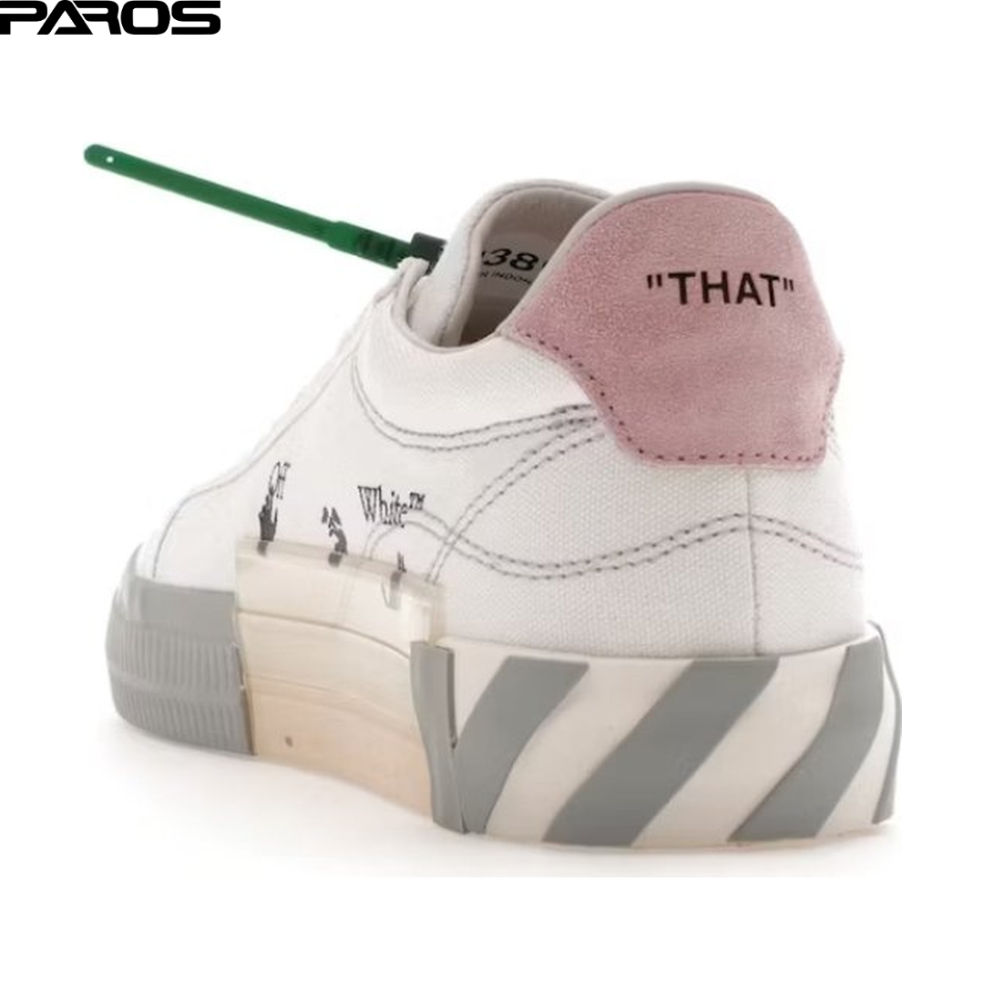 Off-White Vulcanized Low 'White Light Pink Grey'