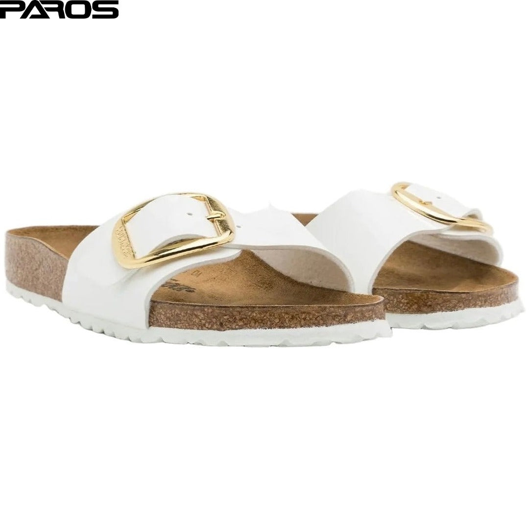Birkenstock Madrid Big Buckle 'White'