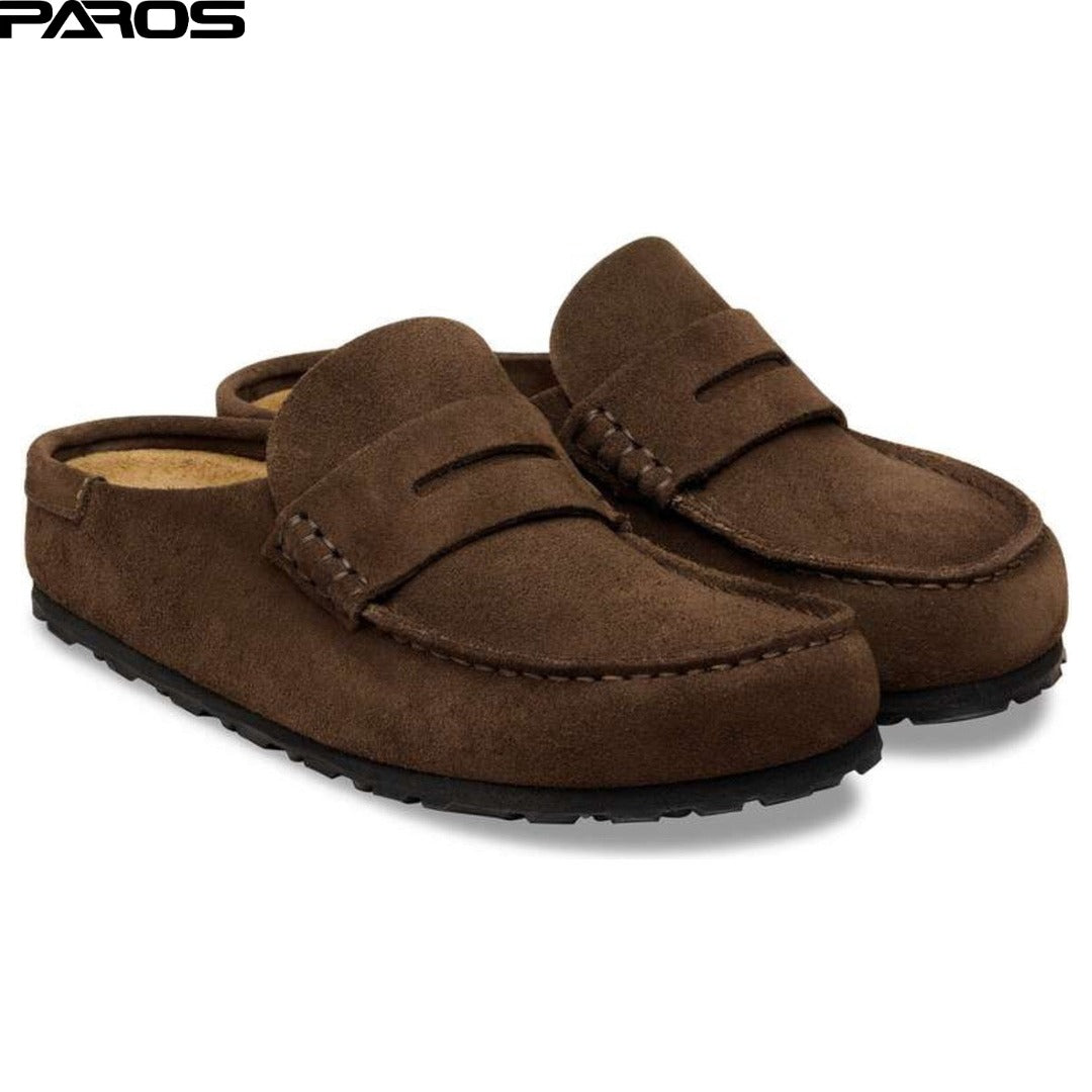 Birkenstock Naples Wrapped Suede Leather 'Carafe'
