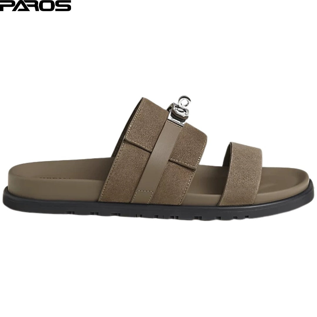 Hermès Jackson Sandal 'Étoupe'
