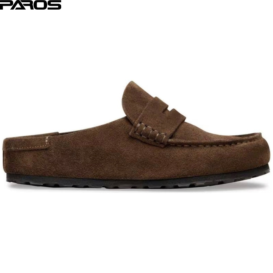 Birkenstock Naples Wrapped Suede Leather 'Carafe'