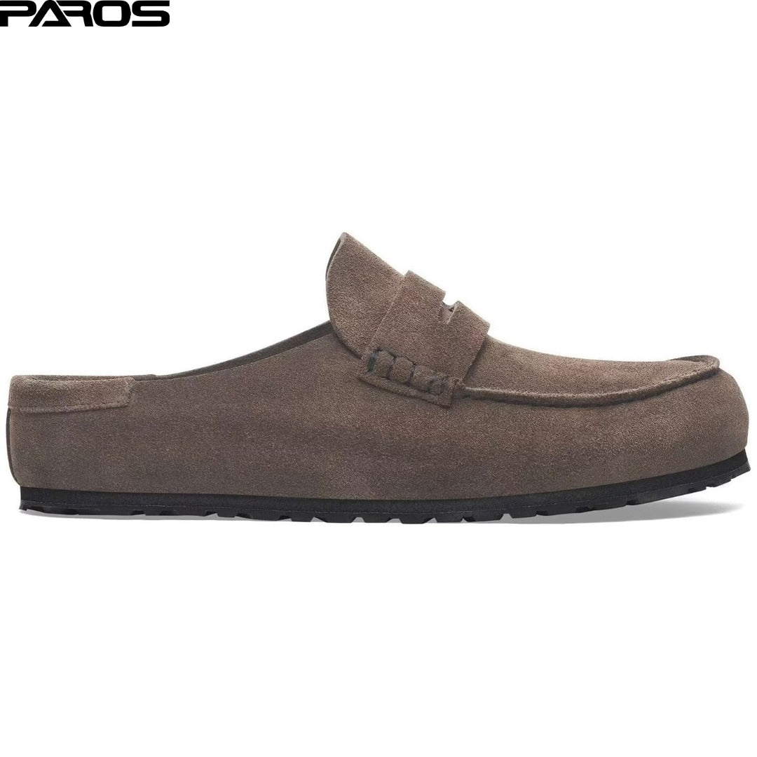 Birkenstock Naples Wrapped 'Concrete Grey'