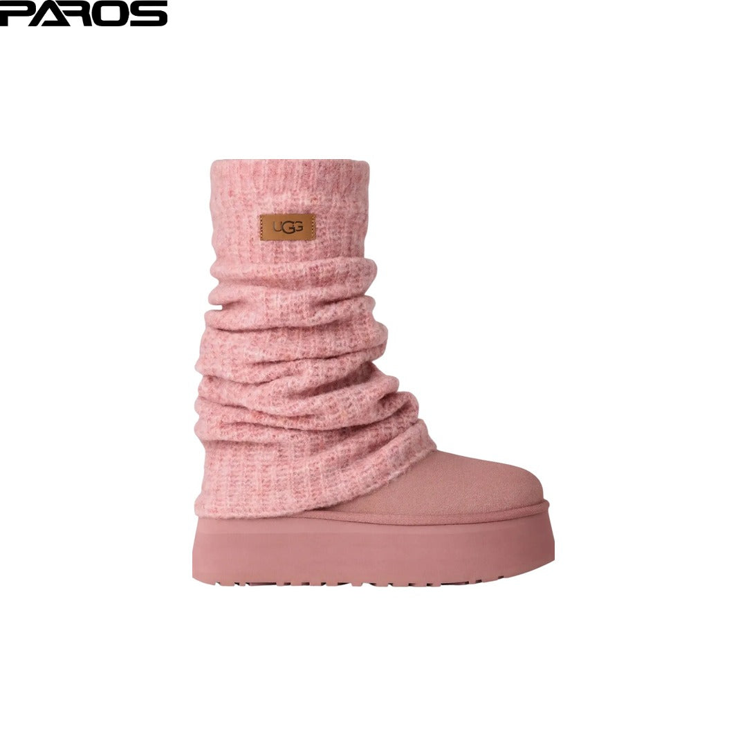 UGG Classic Mini Dipper Legwarmer Boot 'Pink Dawn'