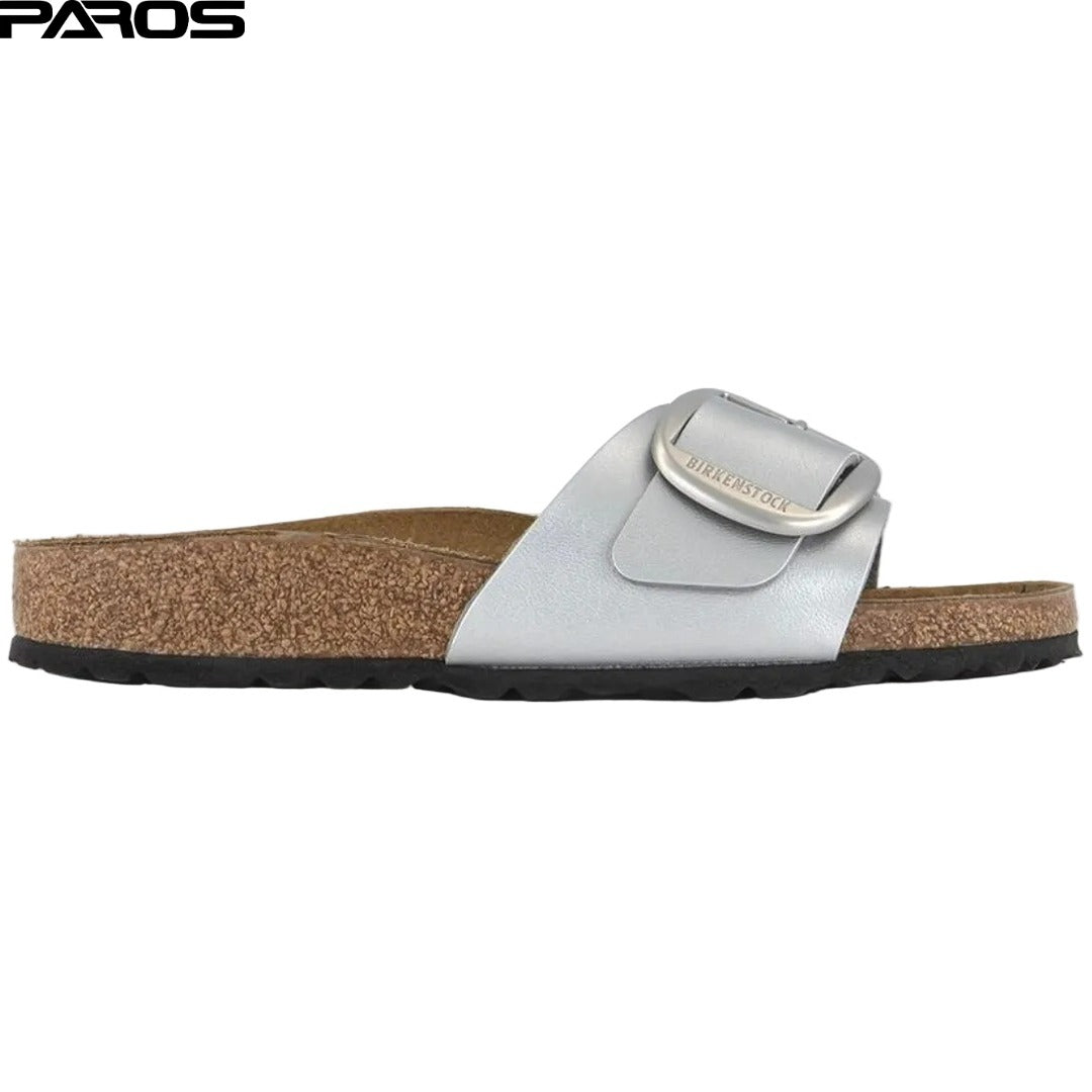 Birkenstock Madrid Big Buckle 'Silver Metallic'