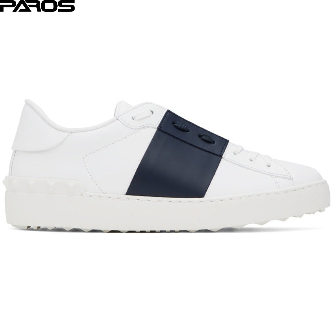 Valentino Open Sneaker 'White Dark Blue'