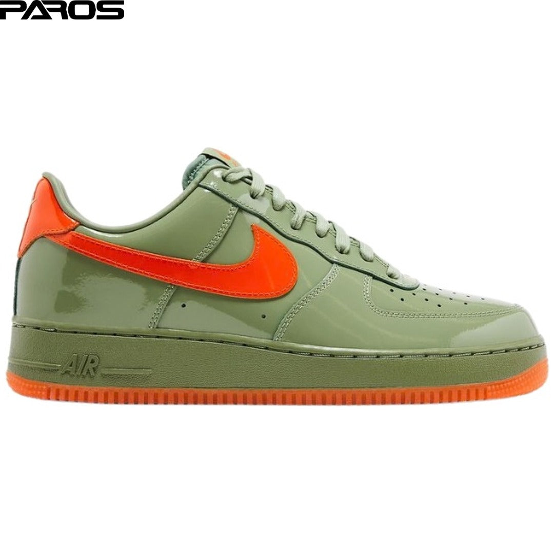 Nike Air Force 1 Low Premium 'Oil Green Safety Orange'