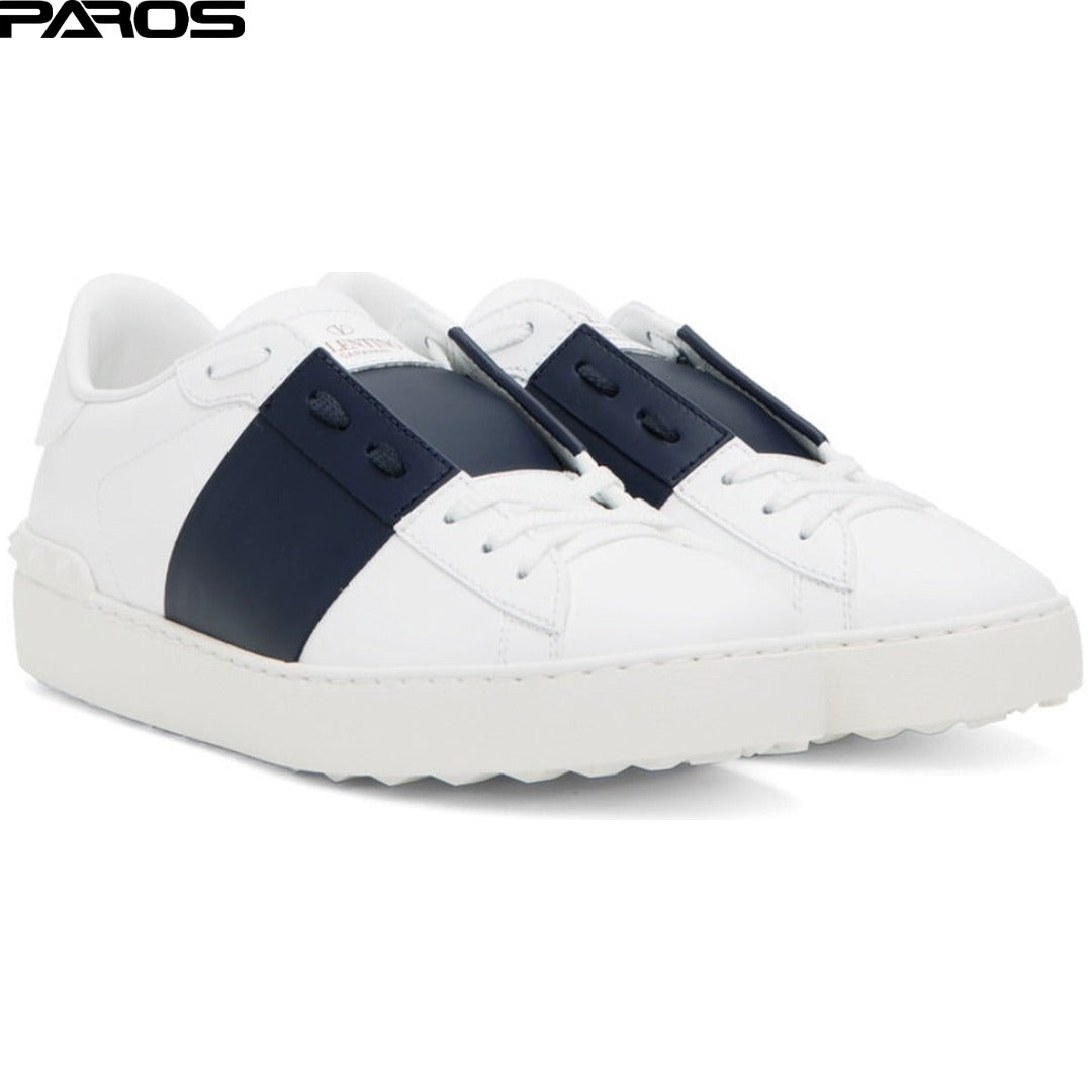 Valentino Open Sneaker 'White Dark Blue'