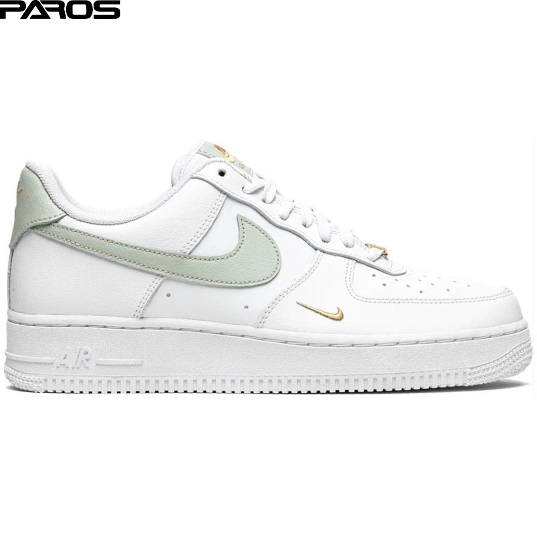 Nike Air Force 1 '07 Essential 'White Green Gold Mini Swoosh'