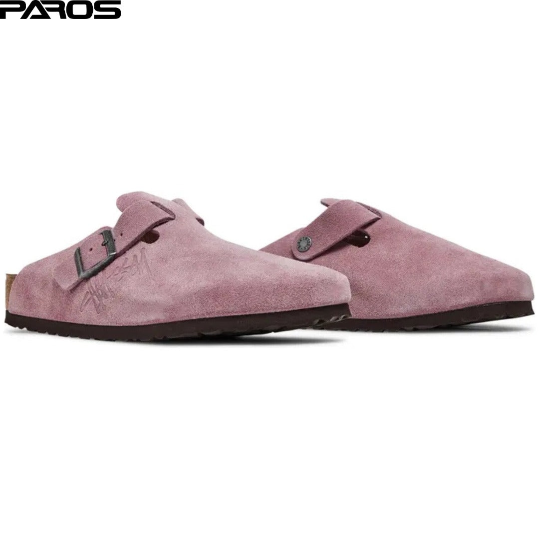 Birkenstock Boston Shearling 'Dusty Pink'