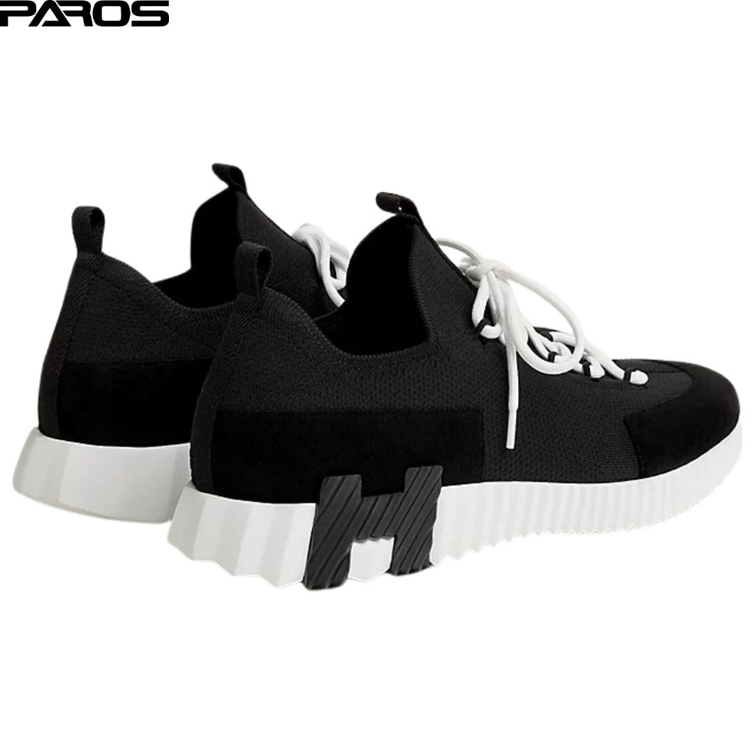 Hermès Lift Slip-On Sneaker 'Noir Blanc'