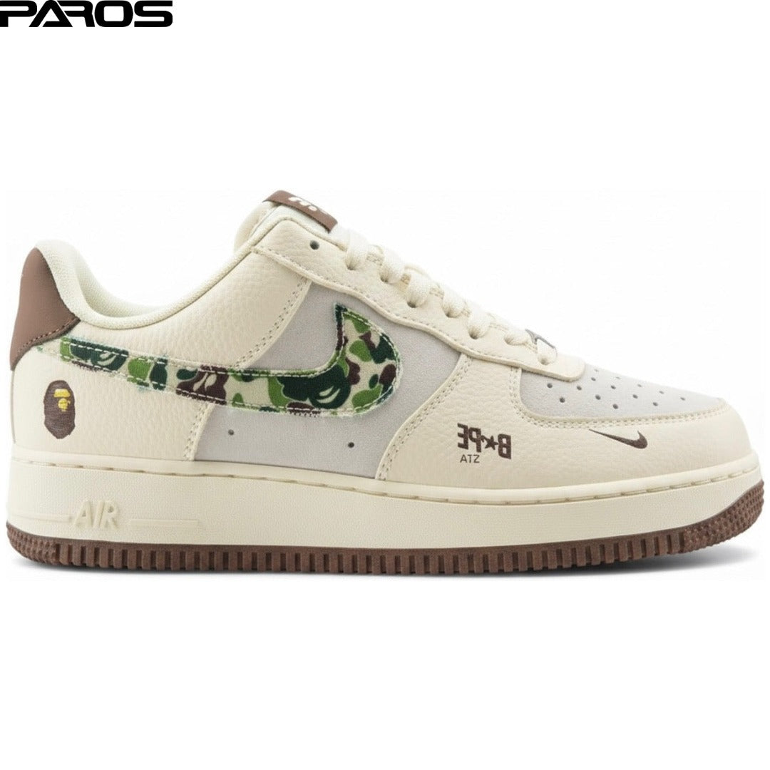 BAPE x Nike Air Force 1 Low 'Sail Camo'