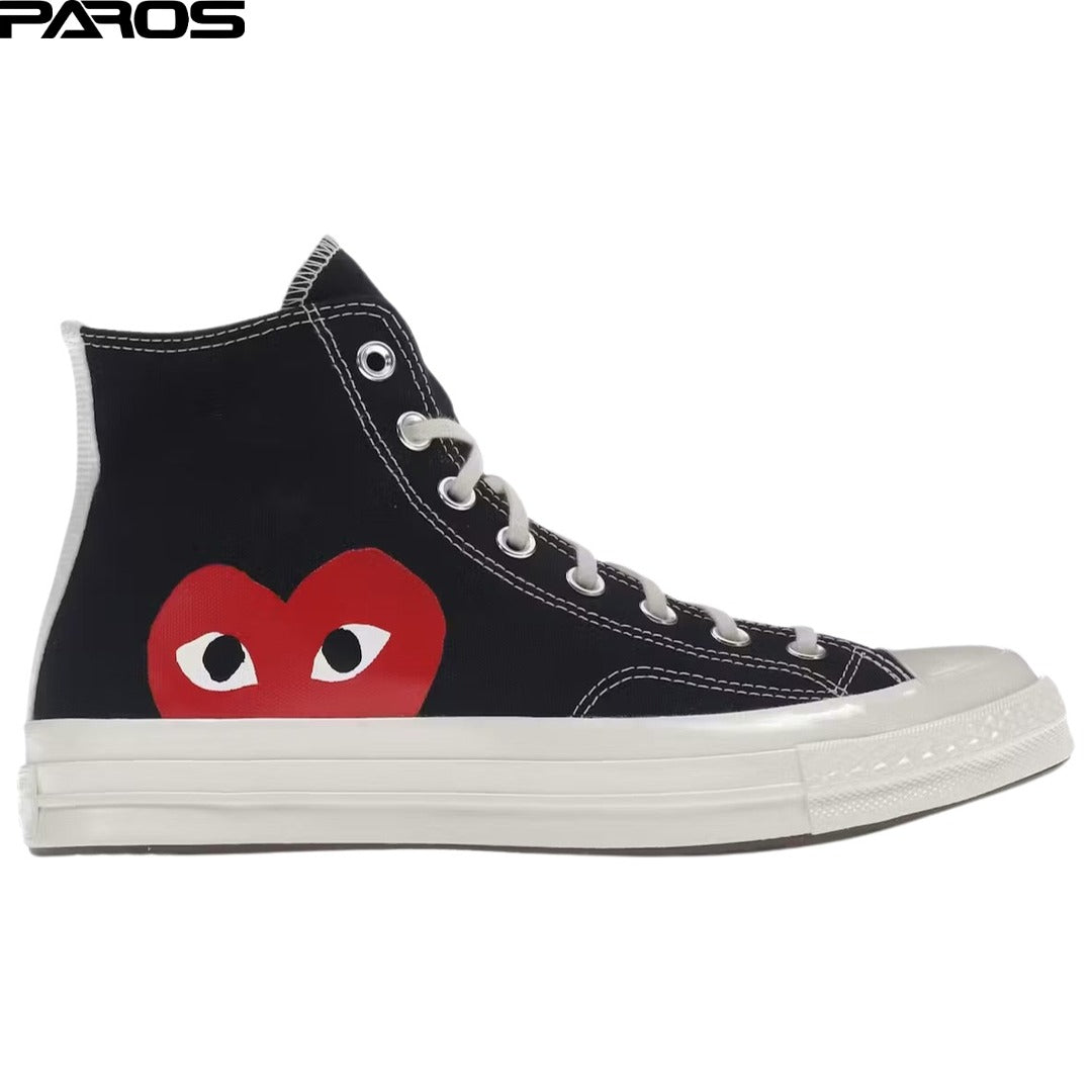 CDG Play x Converse Chuck 70 Hi 'Black'