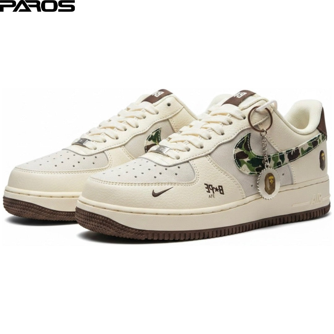BAPE x Nike Air Force 1 Low 'Sail Camo'