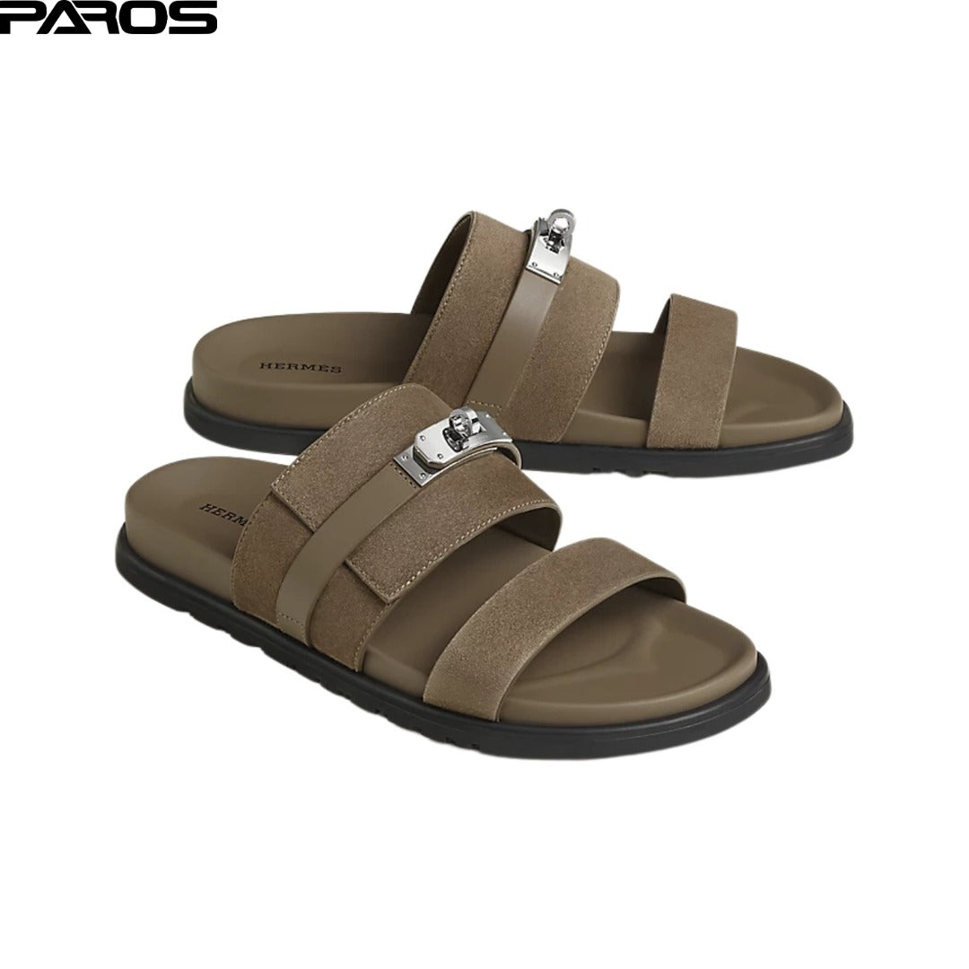 Hermès Jackson Sandal 'Étoupe'