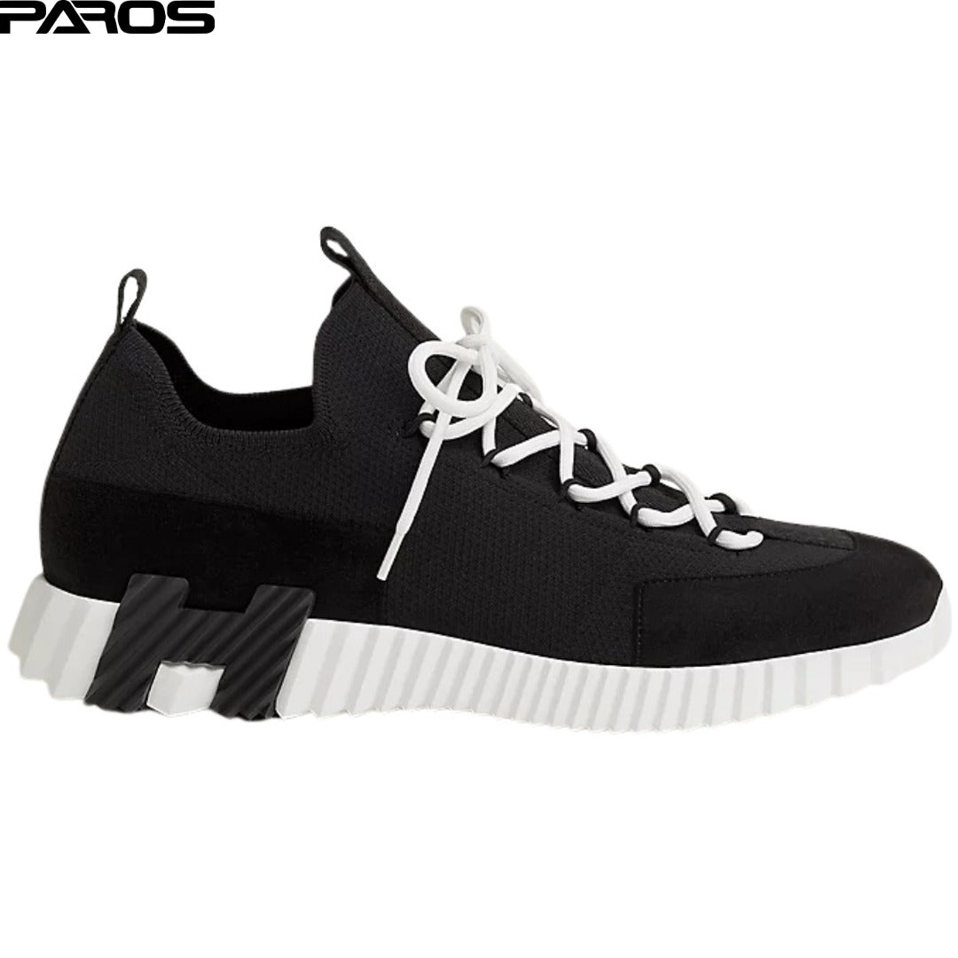 Hermès Lift Slip-On Sneaker 'Noir Blanc'