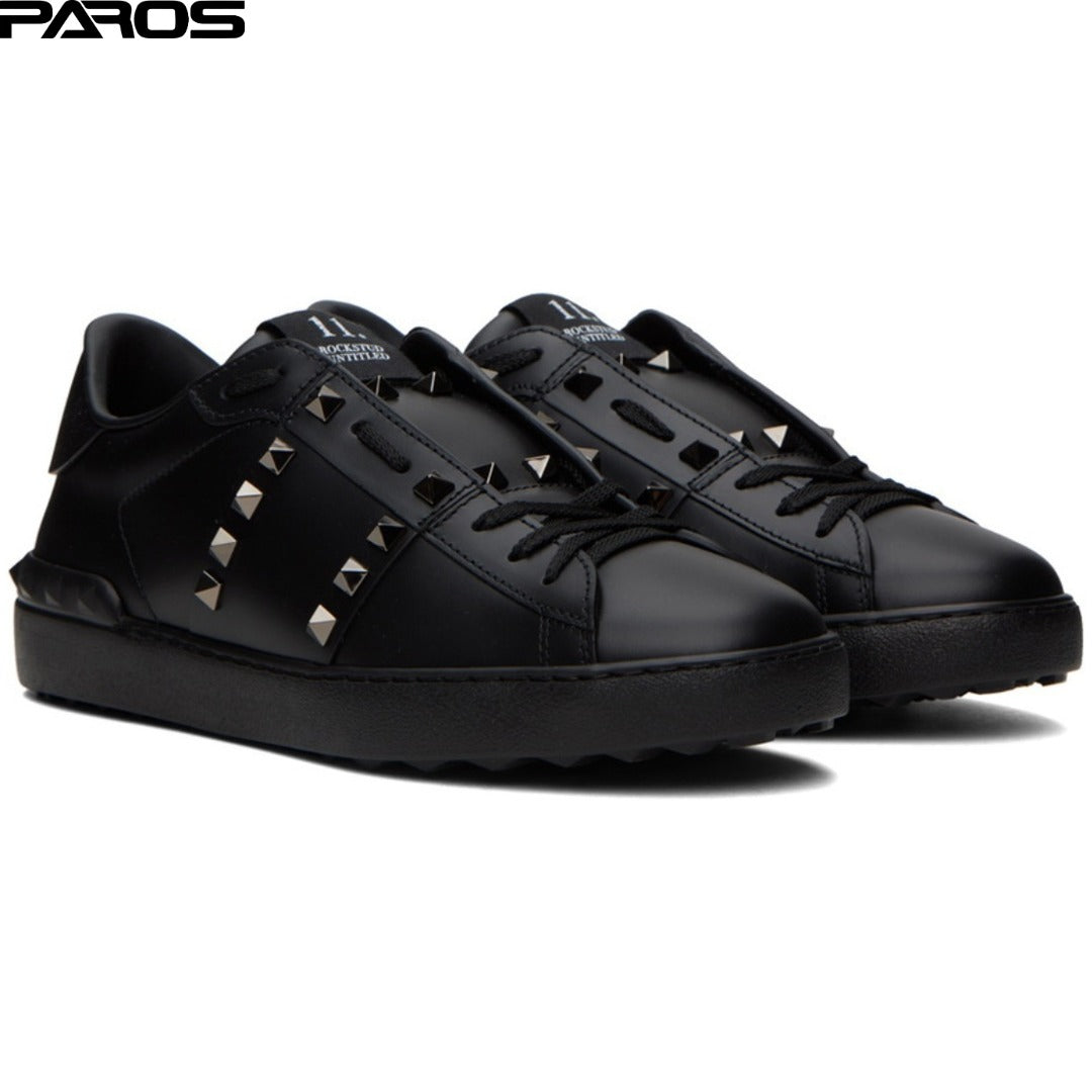 Valentino Rockstud Untitled Sneaker 'Black'