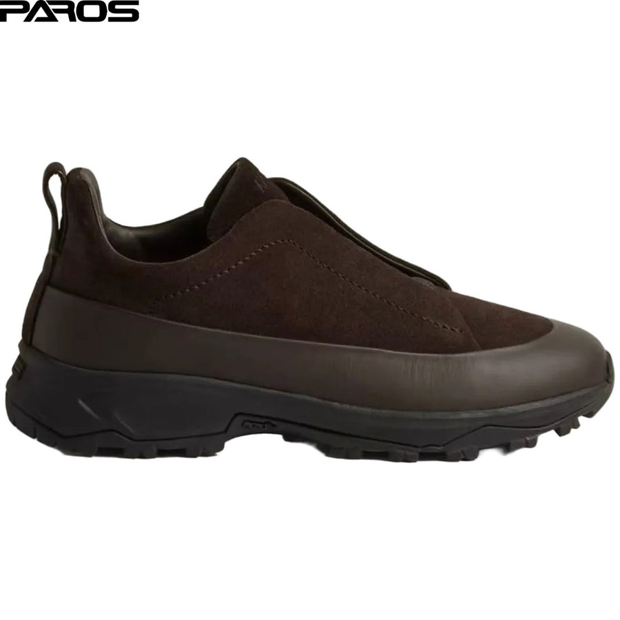 Zegna Triple Stitch Monte 'Dark Brown'