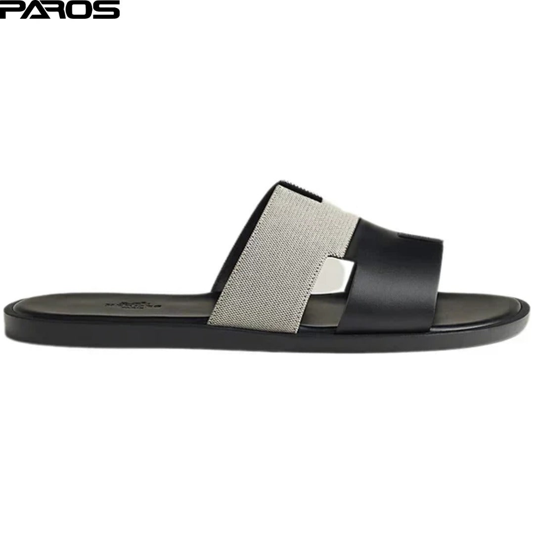 Hermès Izmir Sandal 'Black White'