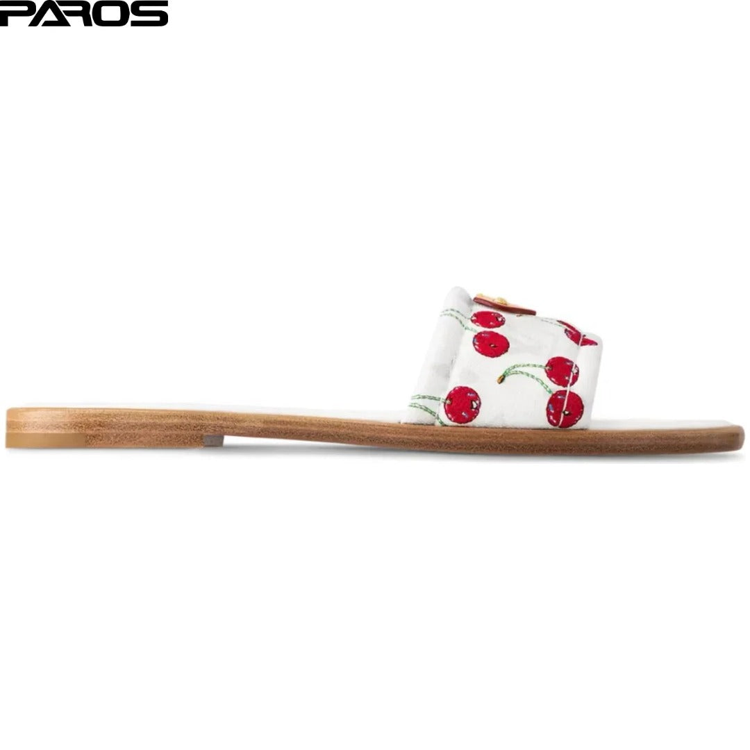 Louis Vuitton x Murakami Lily Mule 'Cherry White'